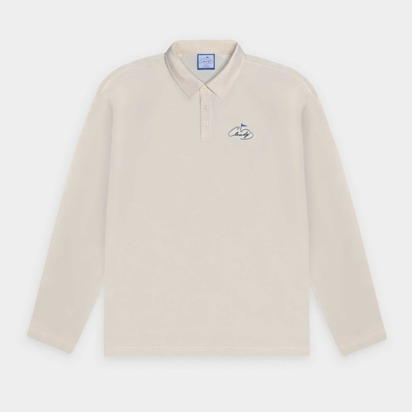 Long sleeve polo shirt